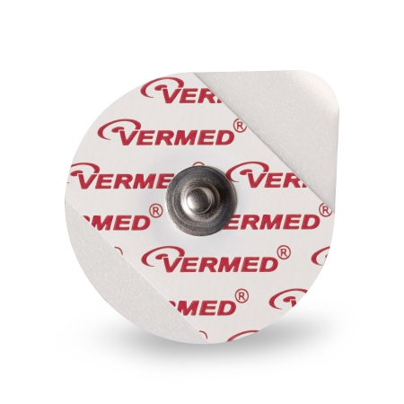 Electrode ECG Snap Performance Plus® Stress Testing Non-Radiolucent 5 per Pack by Nissha Vermed Lead Lok  ID A10005NB
